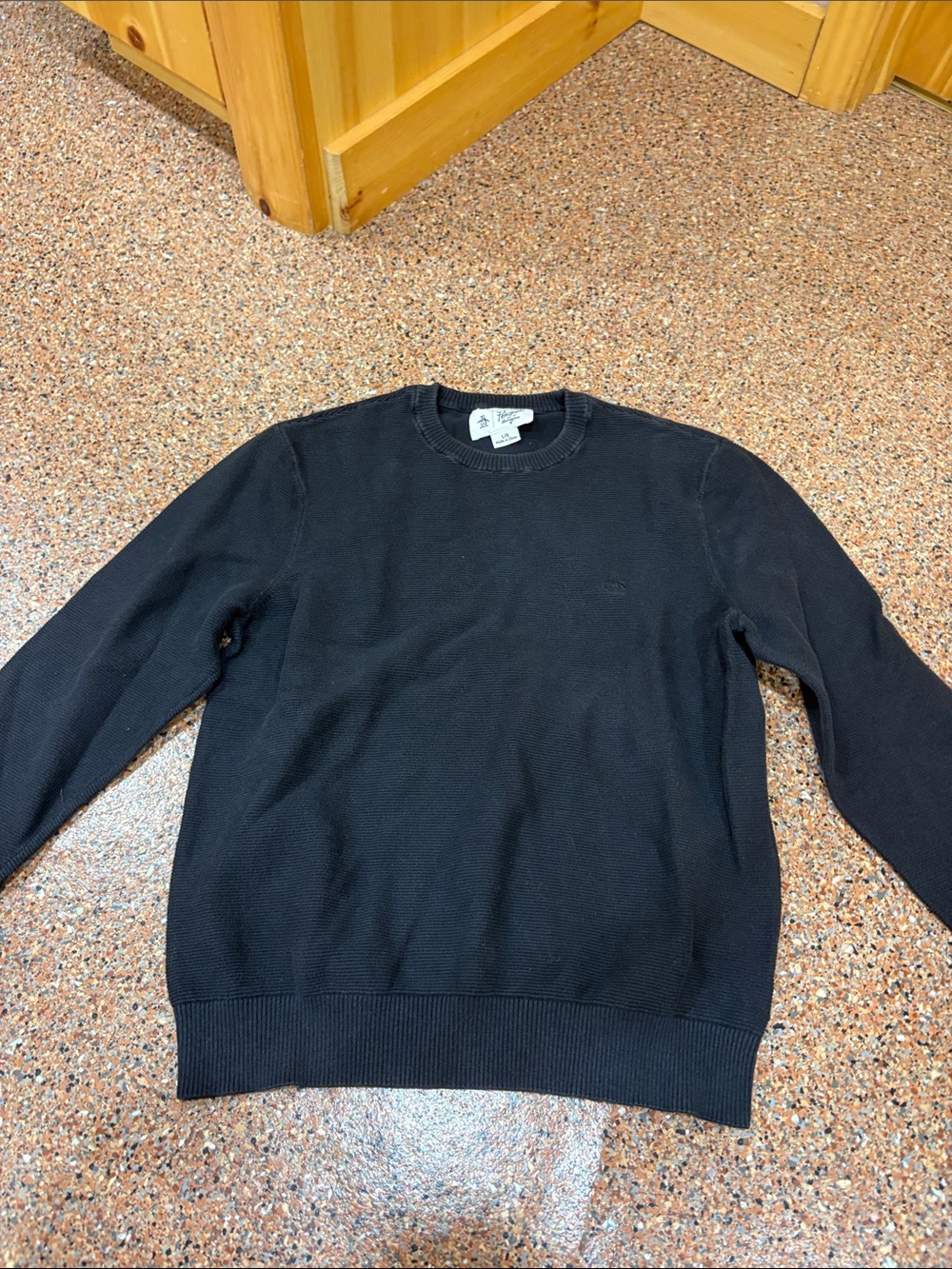 Men's Black Crewneck Sweater - Everyday Essentials